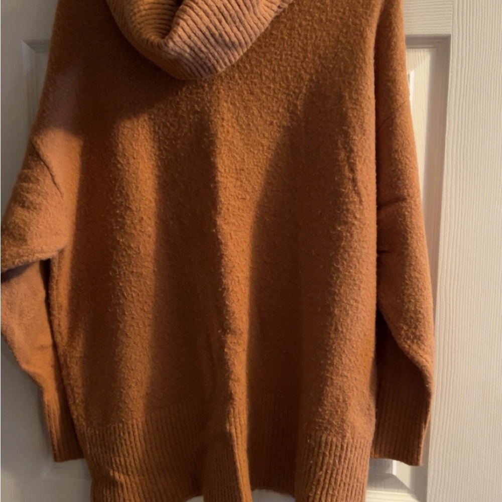 River Island Brown Cowl Neck Sweater